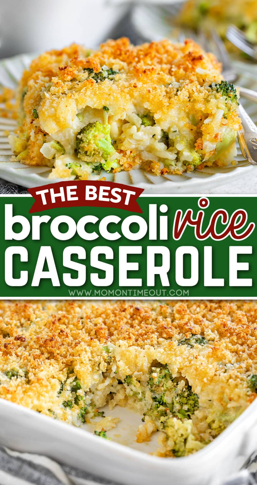 Broccoli Rice Casserole Recipe - Mom On Timeout