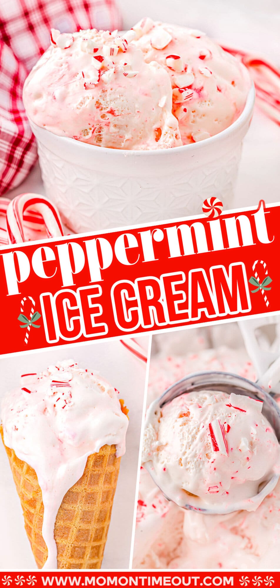 Peppermint Ice Cream Recipe 🎄 Mom On Timeout