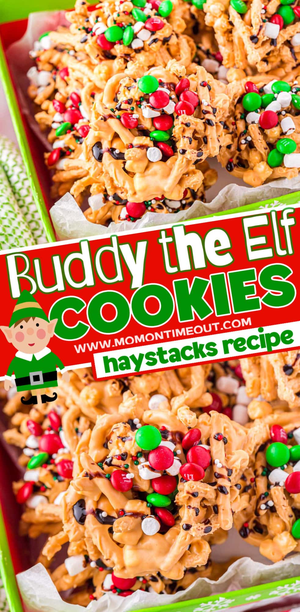 Buddy The Elf Cookies (Haystacks) Mom On Timeout