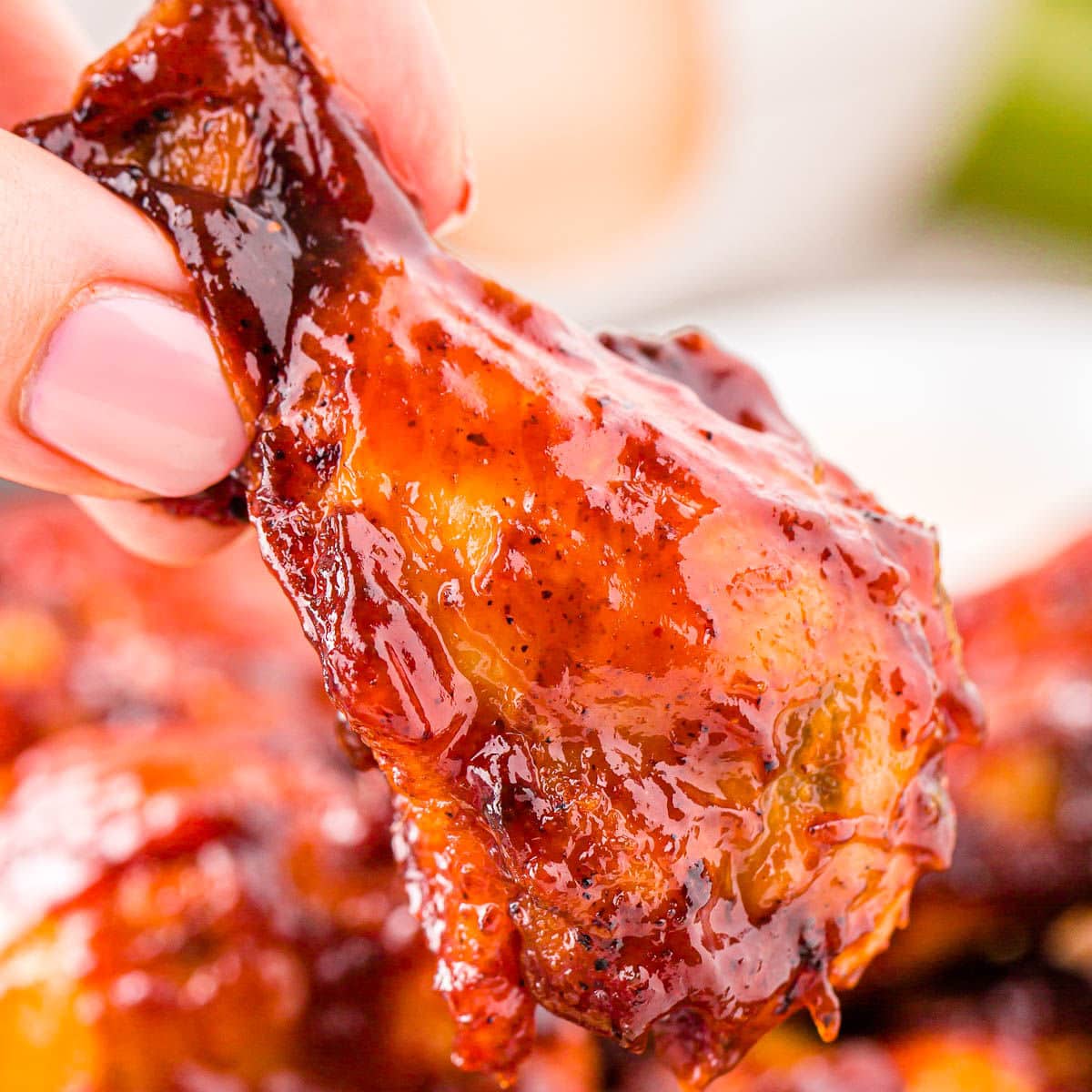 BBQ Air Fryer Chicken Wings