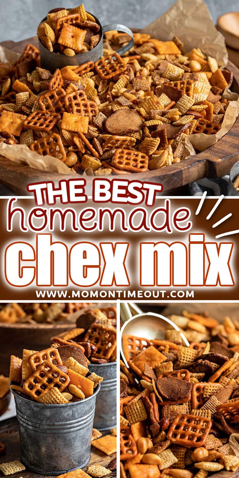 The BEST Homemade Chex Mix Recipe Mom On Timeout