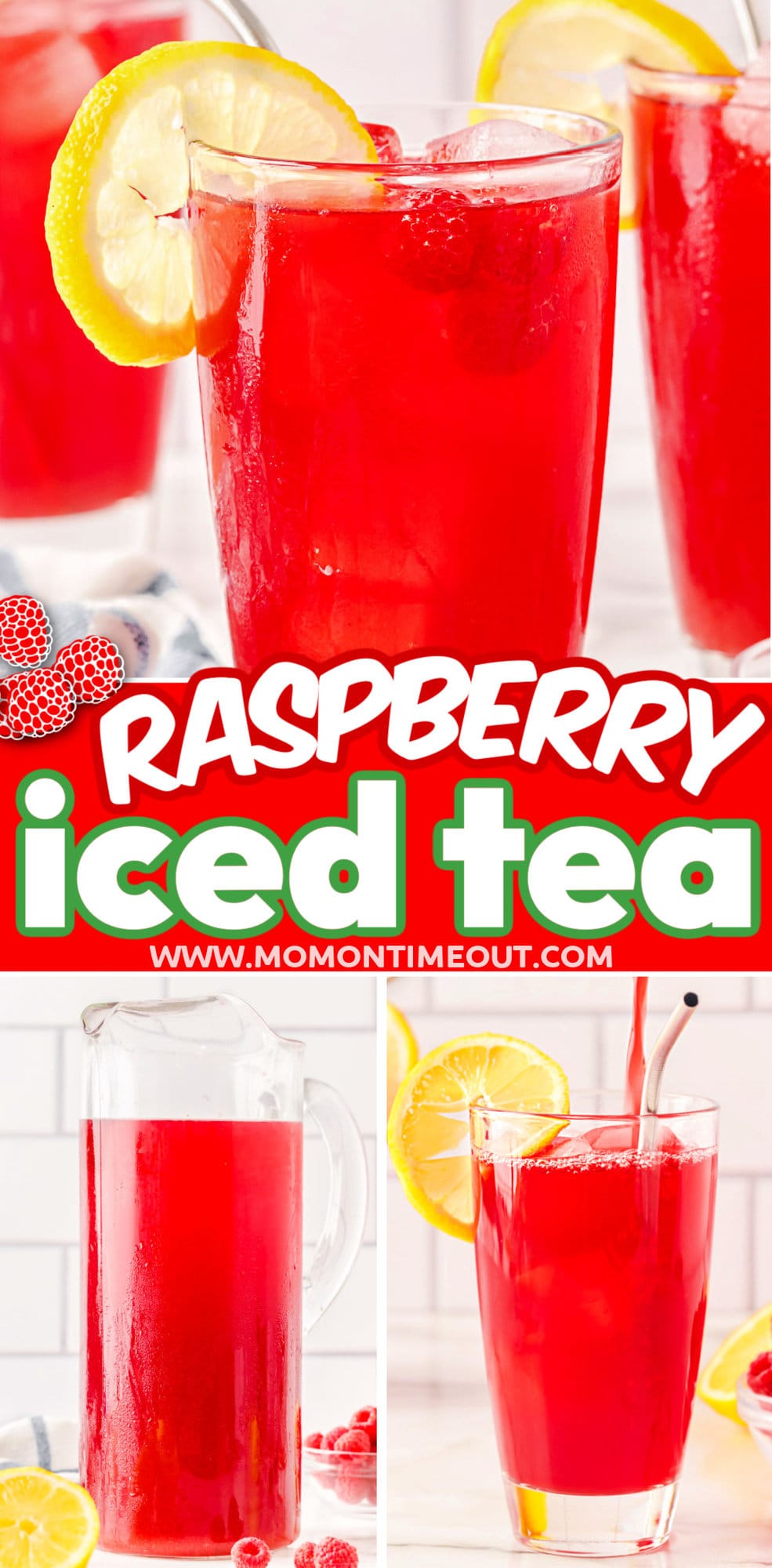 Raspberry iced tea mom on timeout