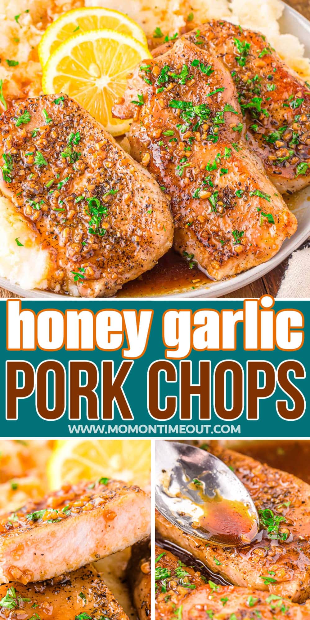 Honey Garlic Pork Chops - Mom On Timeout