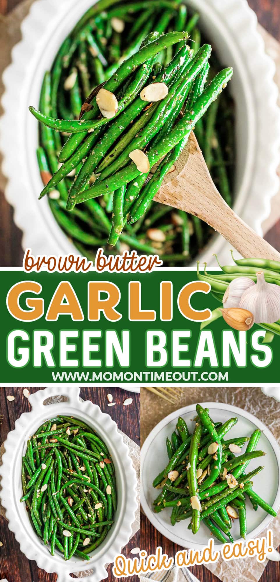 Brown Butter Garlic Green Beans Mom On Timeout