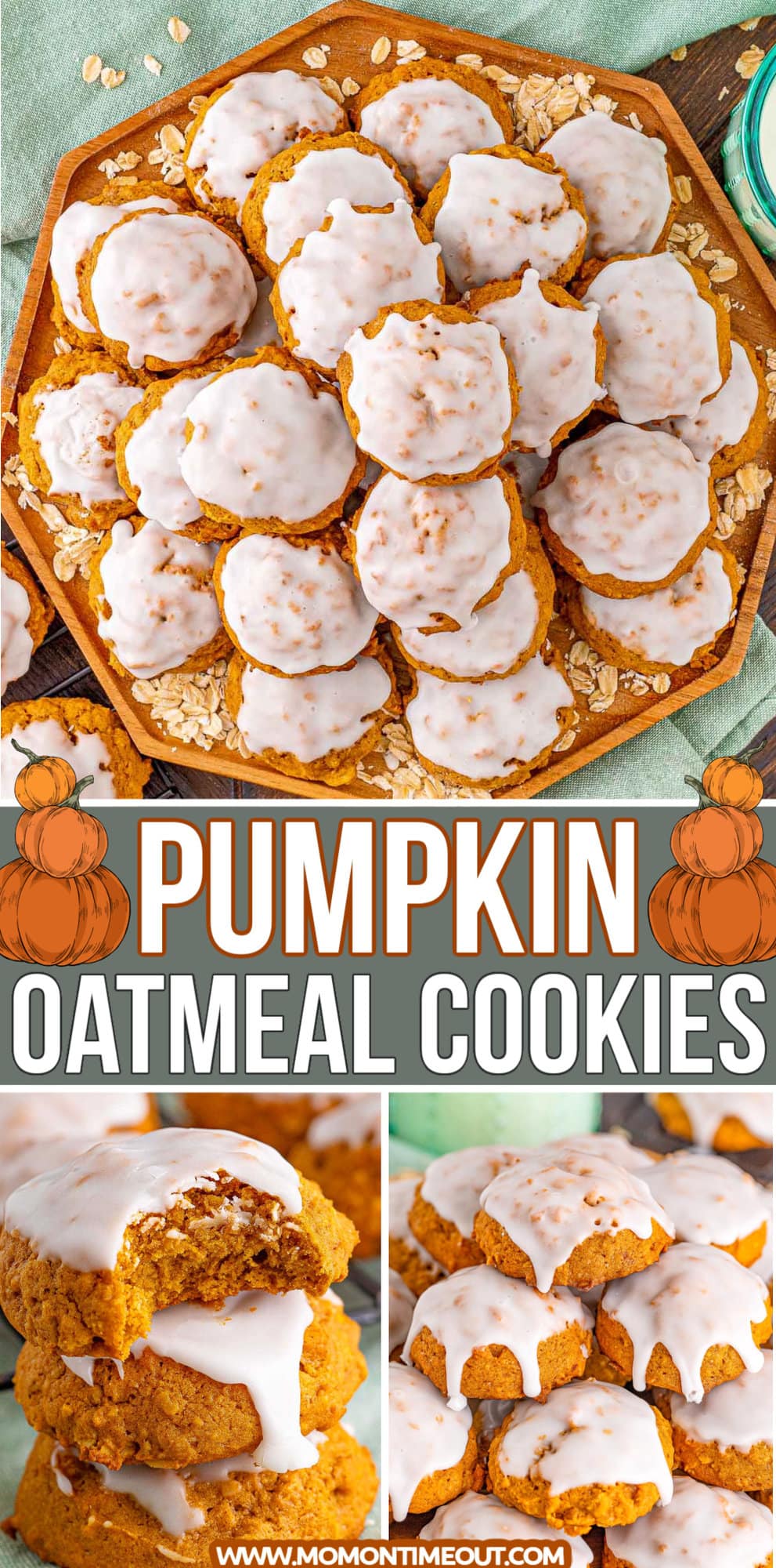 Pumpkin Oatmeal Cookies Mom On Timeout