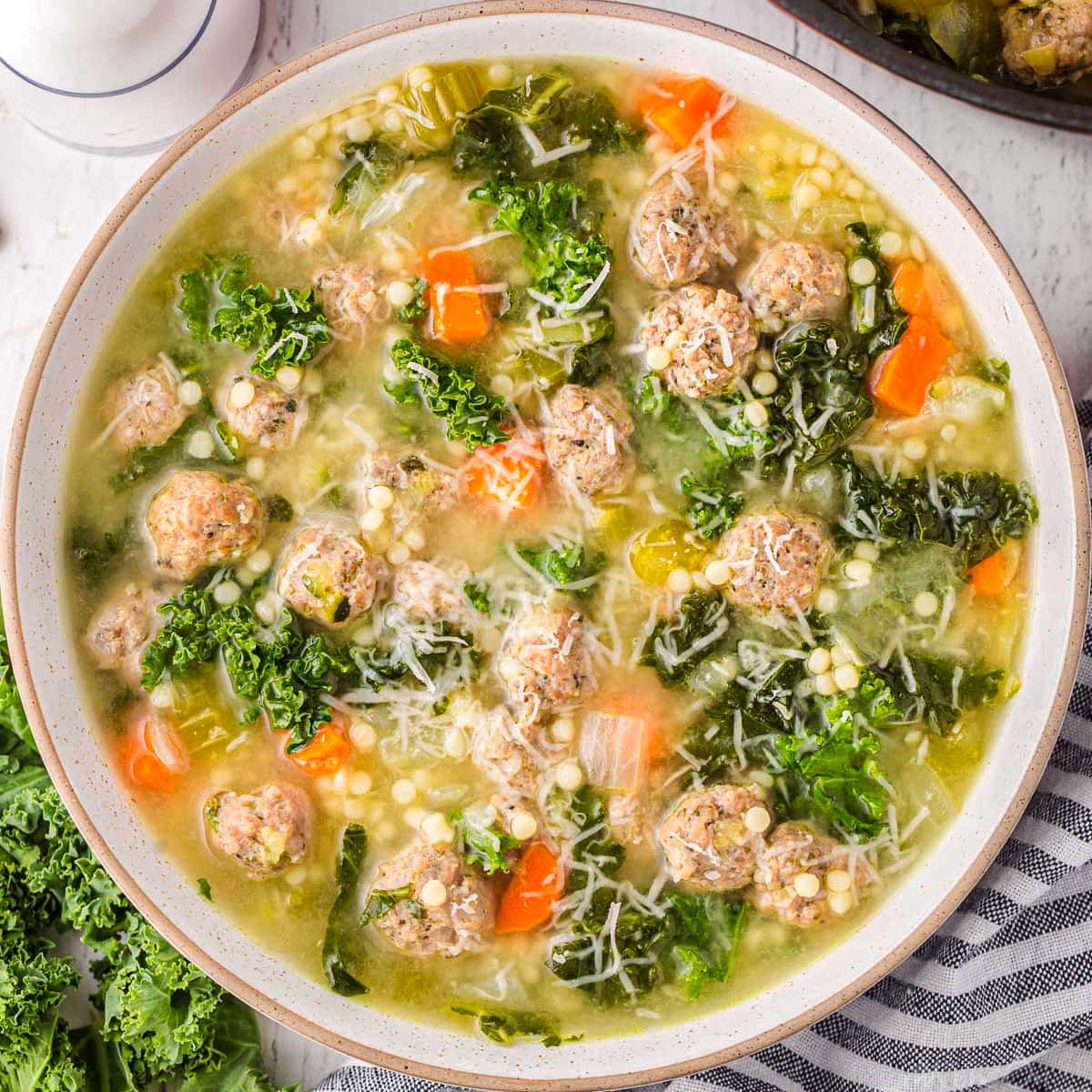 Italian Wedding Soup Recipe - Mom On Timeout