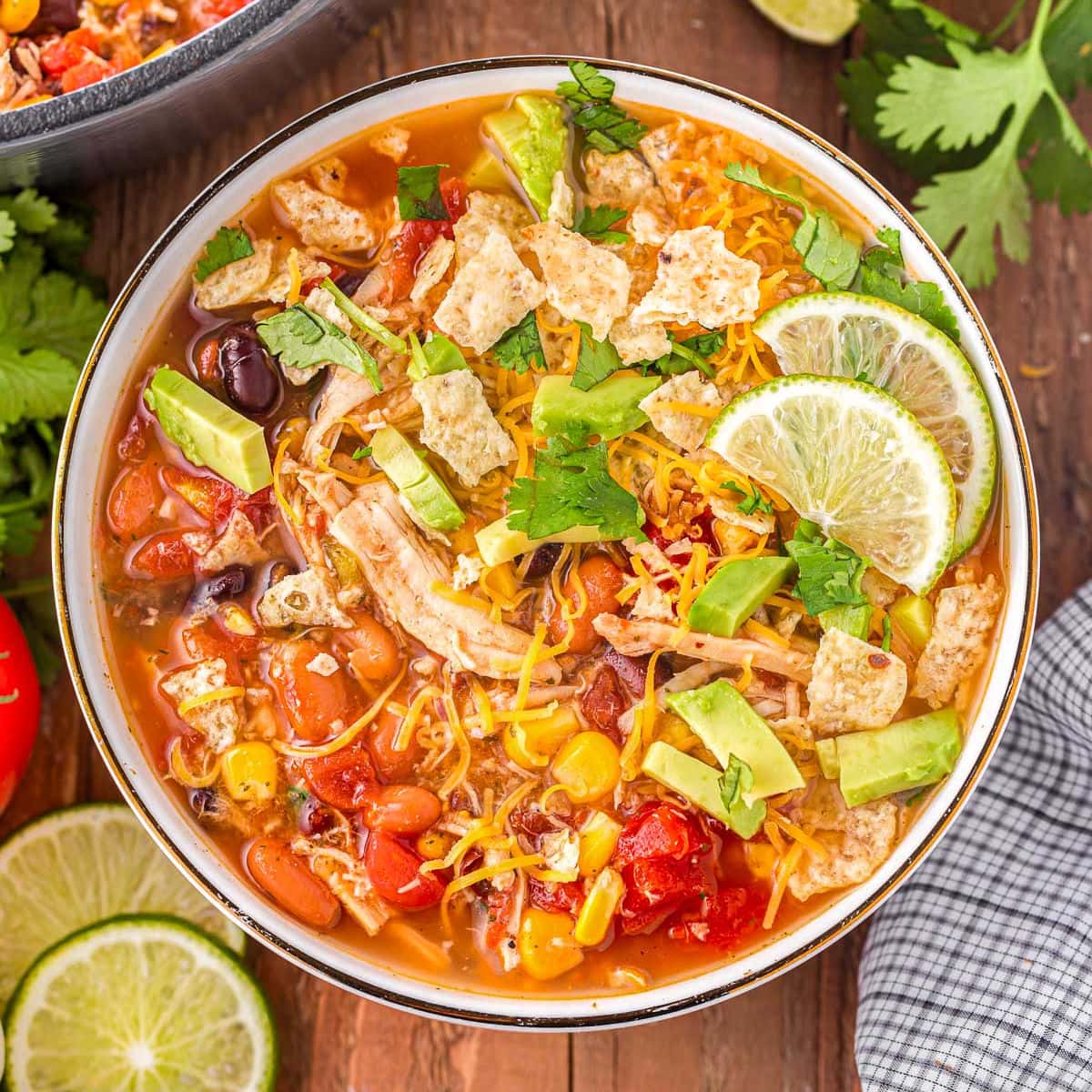 Chicken Taco Soup - Mom On Timeout