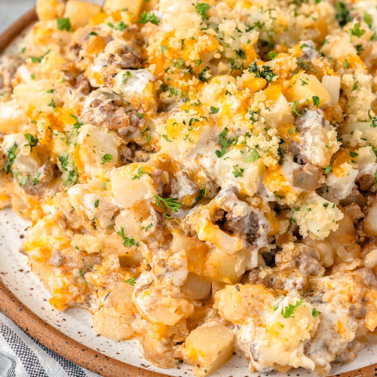 Ground Beef Casserole with Potatoes