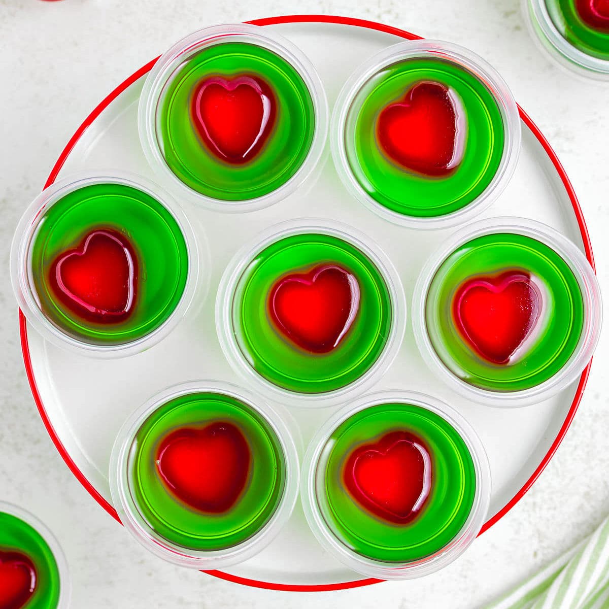 Grinch Jello Shots