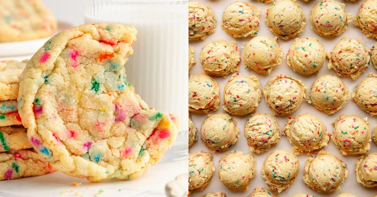 Funfetti Cookies - Mom On Timeout